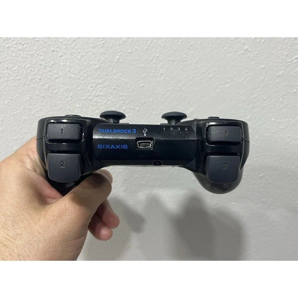 Official Sony PS3 Wireless Controller DualShock 3 Black CECHZC2U 4 PARTS/REPAIR